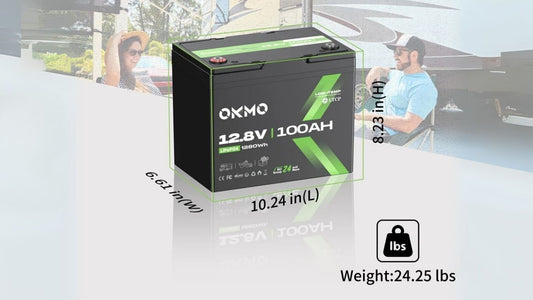 100Ah Lithium Battery: A Detailed Comparison of OKMO 12V 100Ah Group 24, Group 31, and TM Models