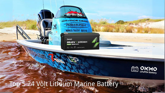 Top 5 24 Volt Lithium Marine Battery for 2025