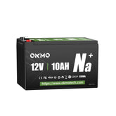 OKMO Sodium-Ion Battery 12V 10A, Rechargeable Na-Ion Battery, Lightweight & Safe Energy Storage