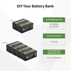 OKMO 24V 100Ah LiFePO4 Lithium Battery Bluetooth for Marine Trolling Motor, RV and Home Solar Energy Storage Off-Grid 15,000+ Deep Cycle Batteries