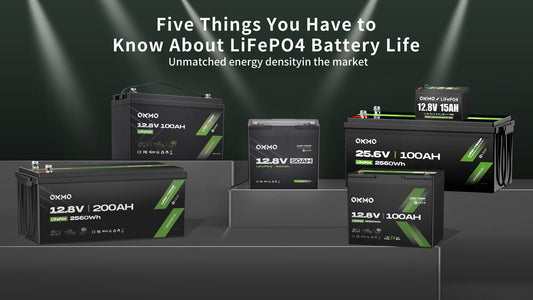 About LiFePO4 Battery Life : Five Things You Must to Know