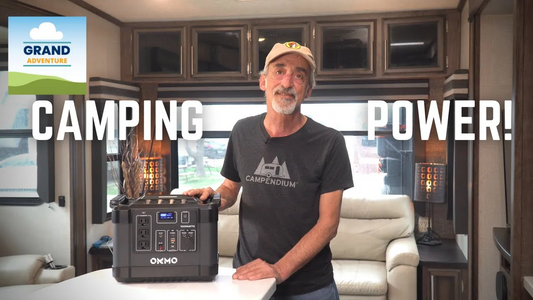 [ Grand Adventure] Camping Power! | 1000W portable power station review OKMO G1000