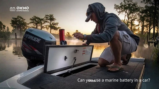 Can you use a marine battery in a car?
