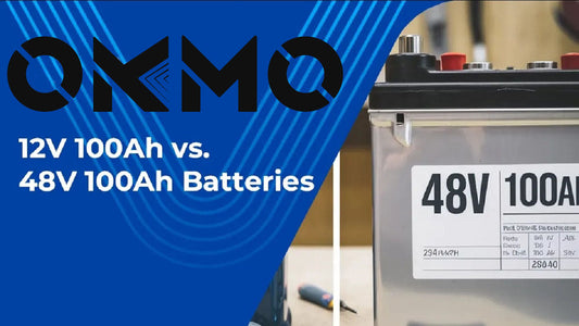 12V 100Ah vs 48V 100Ah: A Detailed Comparison and Application Guide