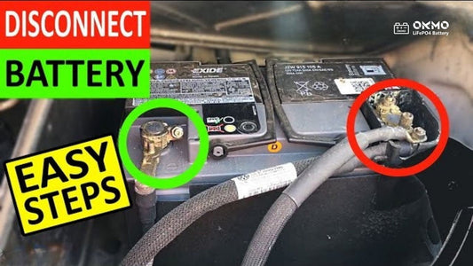 how to disconnect car battery ？