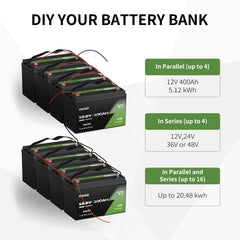 OKMO 12V 100Ah TM LifePo4 Lithium Battery for Marine Trolling Motor Battery