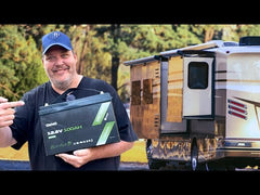 OKMO 12V 100Ah LiFePO4 Lithium Battery 100A BMS 15000+ Deep Cycles for RV, Vans & Camper Batteries