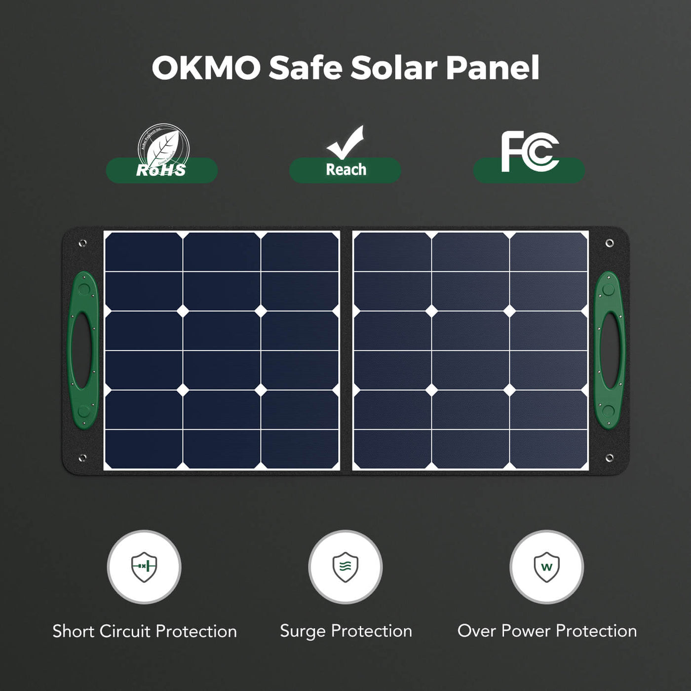 OKMO 100W Solar Panel OS100